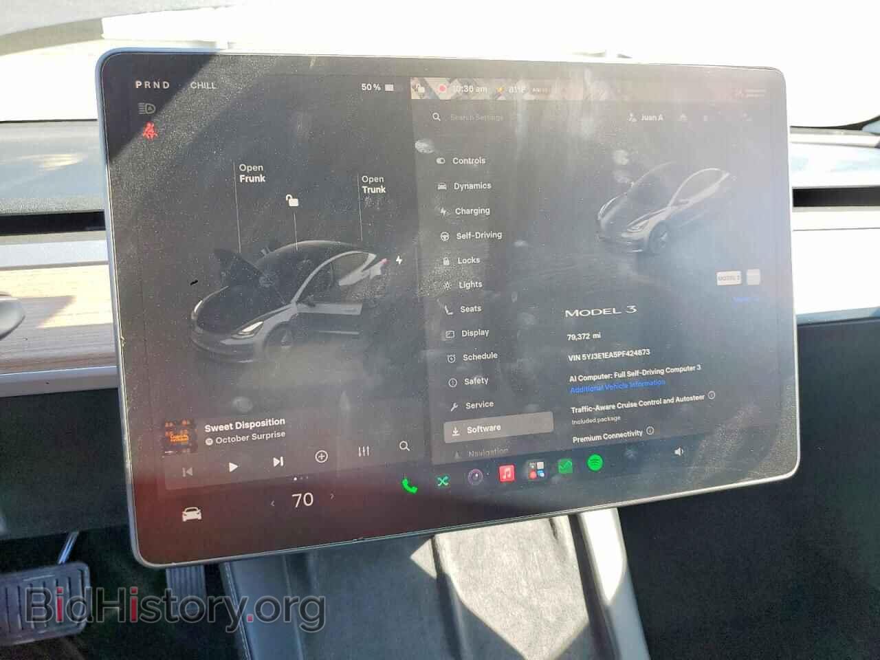2023 TESLA MODEL 3 - VIN: 5YJ3E1EA5PF424873 - Фото 9