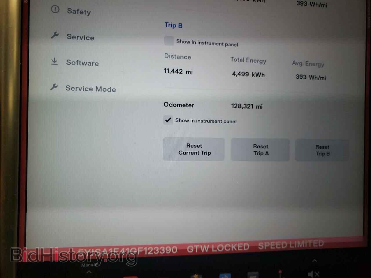 2016 TESLA MODEL S - VIN: 5YJSA1E41GF123390 - Photo 9
