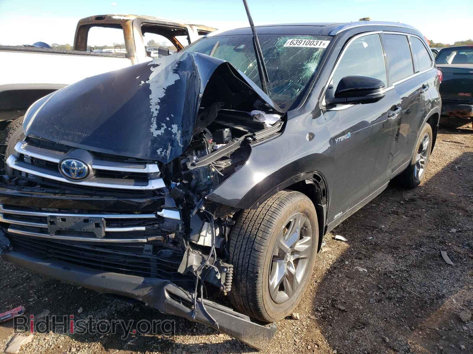 2017 TOYOTA HIGHLANDER - VIN: 5TDDGRFH9HS030802 - Фото 2