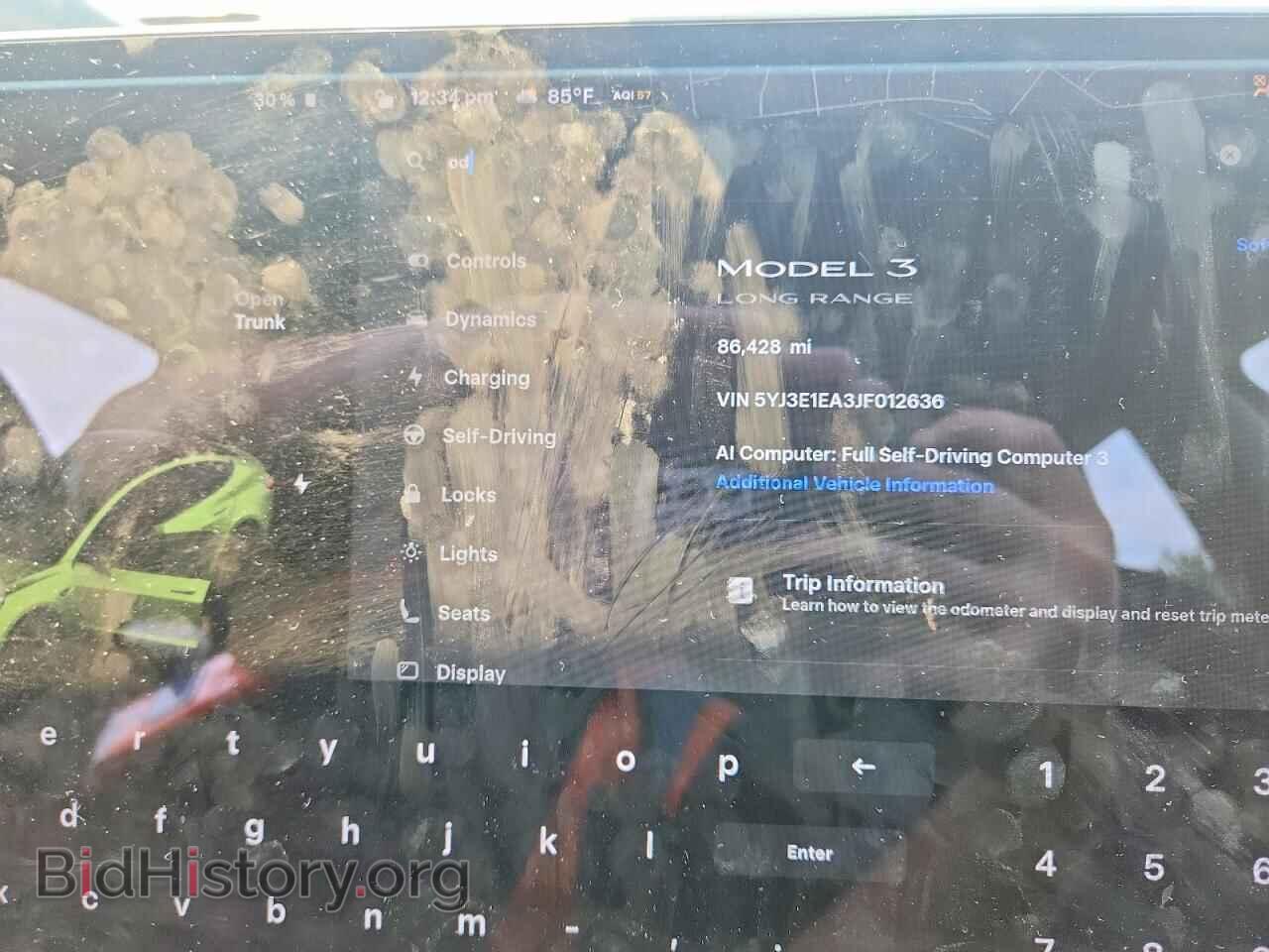2018 TESLA MODEL 3 - VIN: 5YJ3E1EA3JF012636 - Photo 9