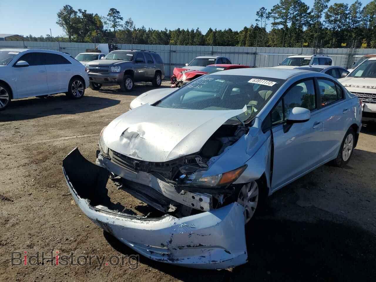 2012 HONDA CIVIC - VIN: 19XFB2F56CE043630 - Фото 2