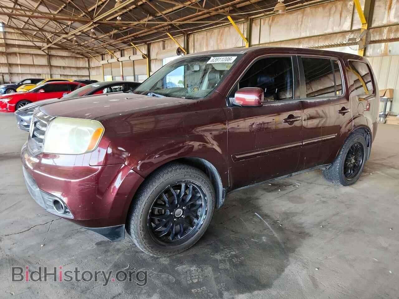 Photo 5FNYF3H60CB013249 - HONDA PILOT 2012