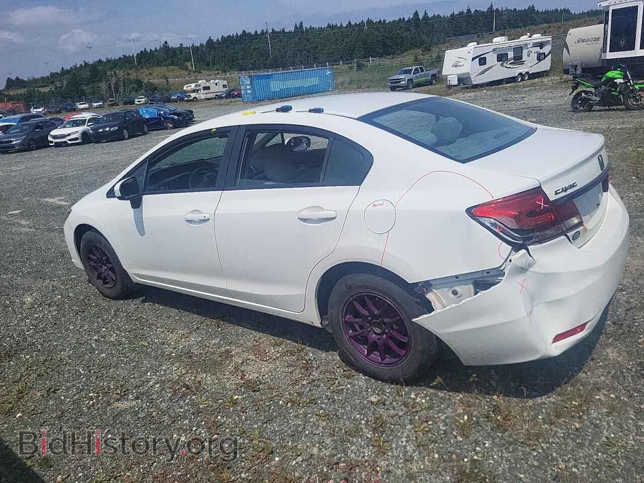 2014 HONDA CIVIC - VIN: 2HGFB2F42EH034746 - Фото 2