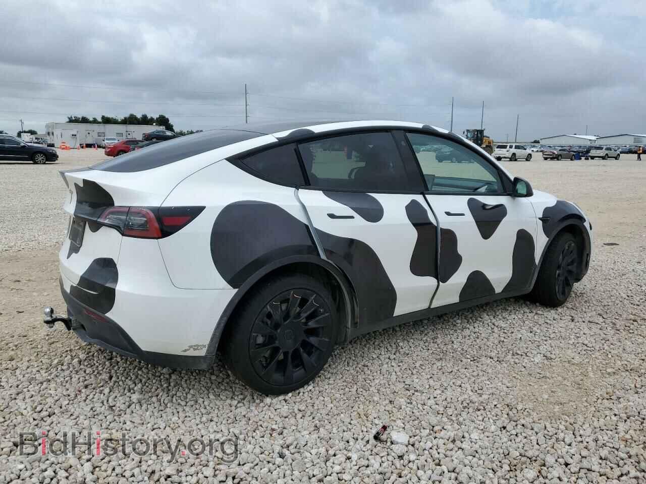 2022 TESLA MODEL Y - VIN: 7SAYGDEE1NA001175 - Фото 3