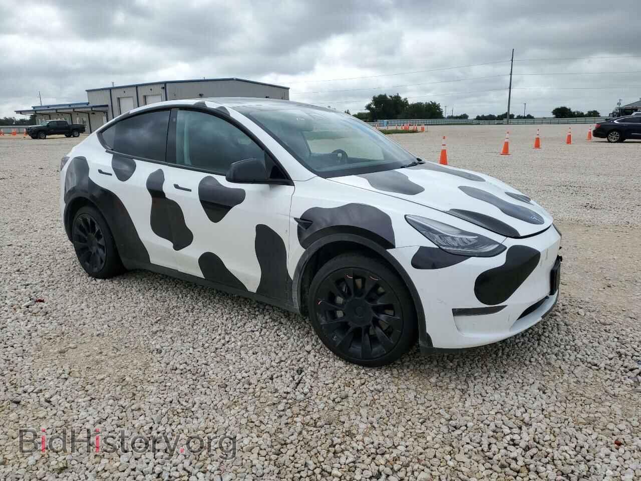 2022 TESLA MODEL Y - VIN: 7SAYGDEE1NA001175 - Фото 4