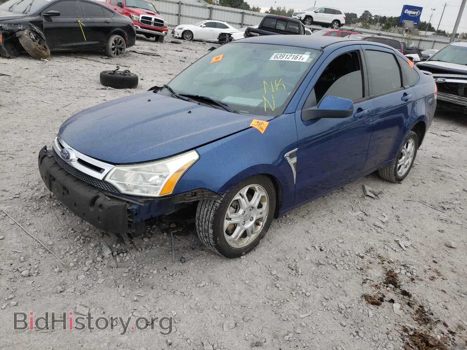 2008 FORD FOCUS - VIN: 1FAHP35N78W277893 - Фото 2