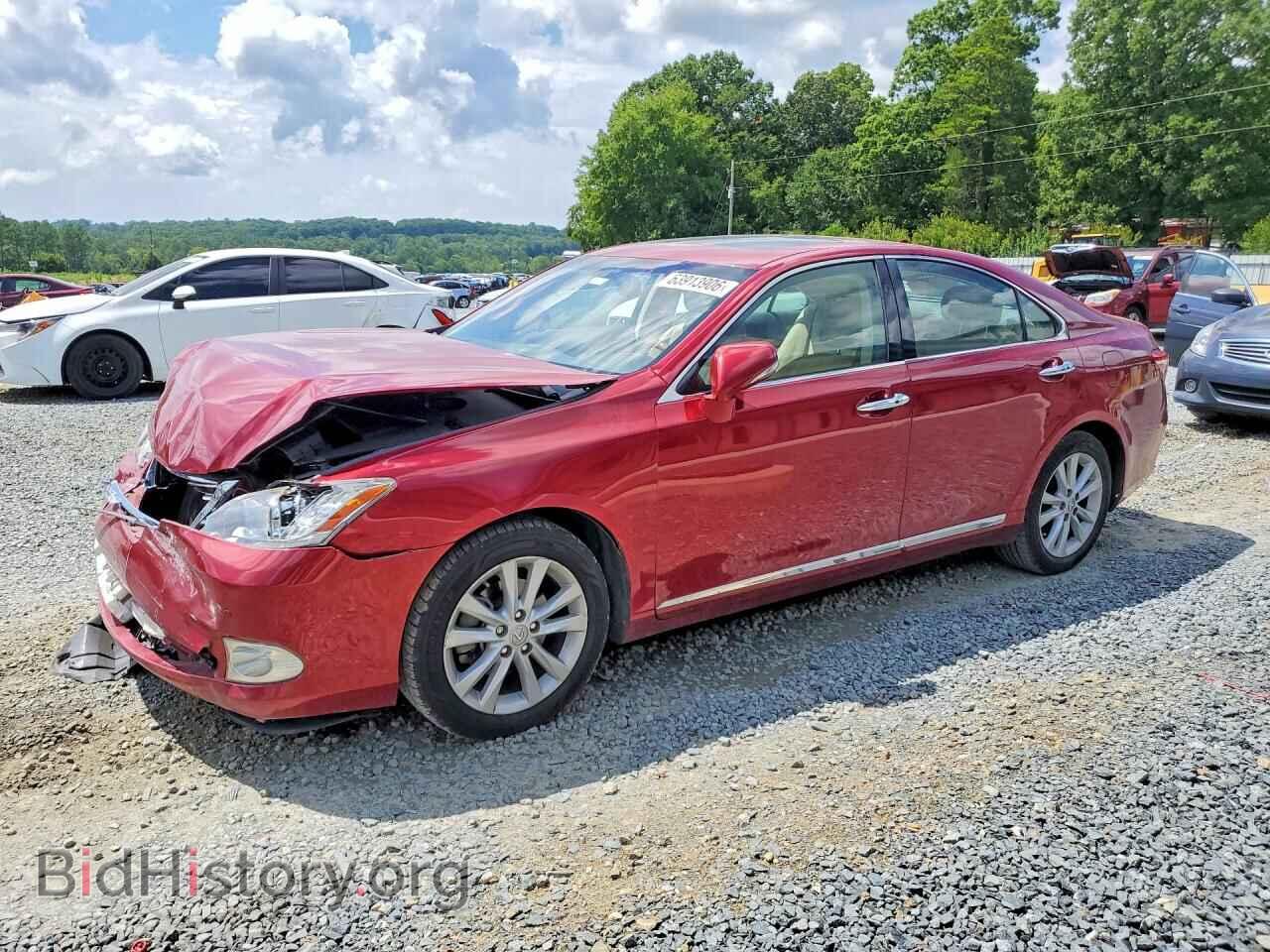 Photo JTHBK1EG6A2360229 - LEXUS ES350 2010