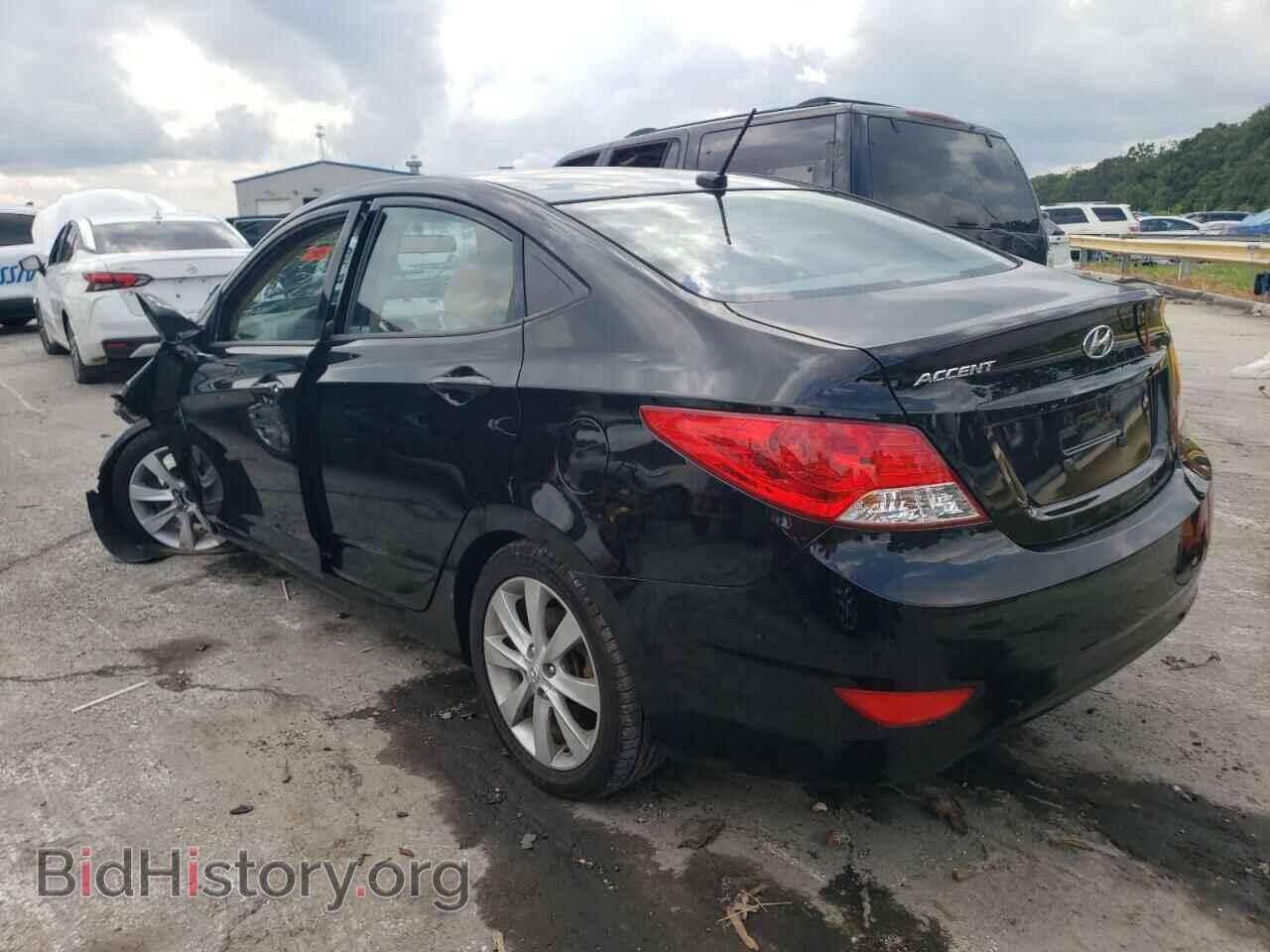 2012 HYUNDAI ACCENT - VIN: KMHCU4AE2CU141597 - Фото 2