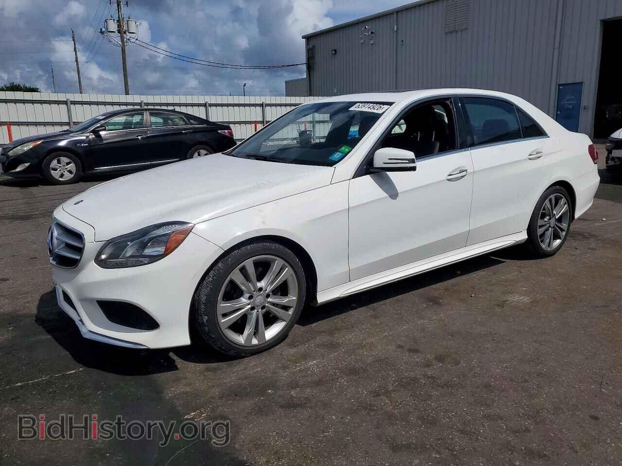 Photo WDDHF5KB4EB019195 - MERCEDES-BENZ E-CLASS 2014