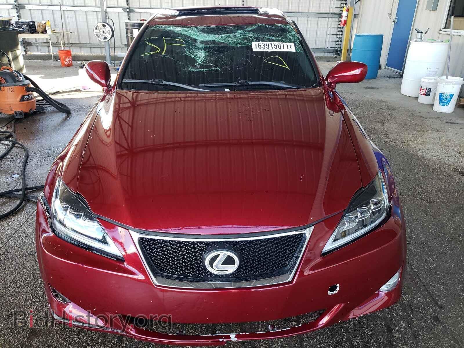 2008 LEXUS IS - VIN: JTHBK262685078190 - Photo 9