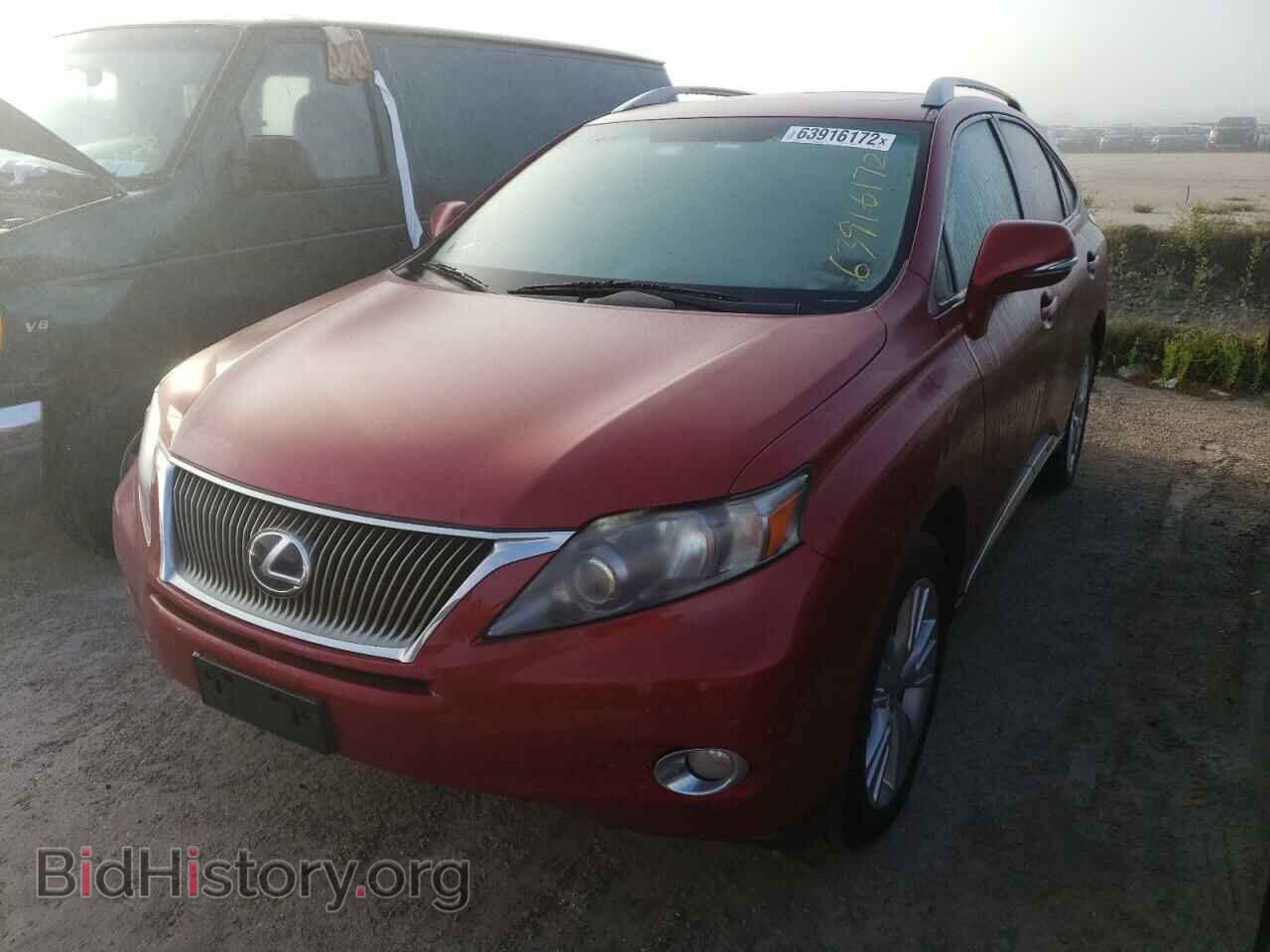 2011 LEXUS RX450 - VIN: JTJBC1BA9B2418329 - Фото 2