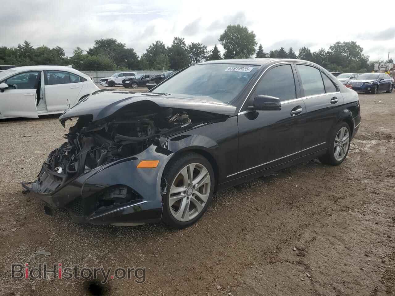 Photo WDDGF8BB3CA691328 - MERCEDES-BENZ C-CLASS 2012
