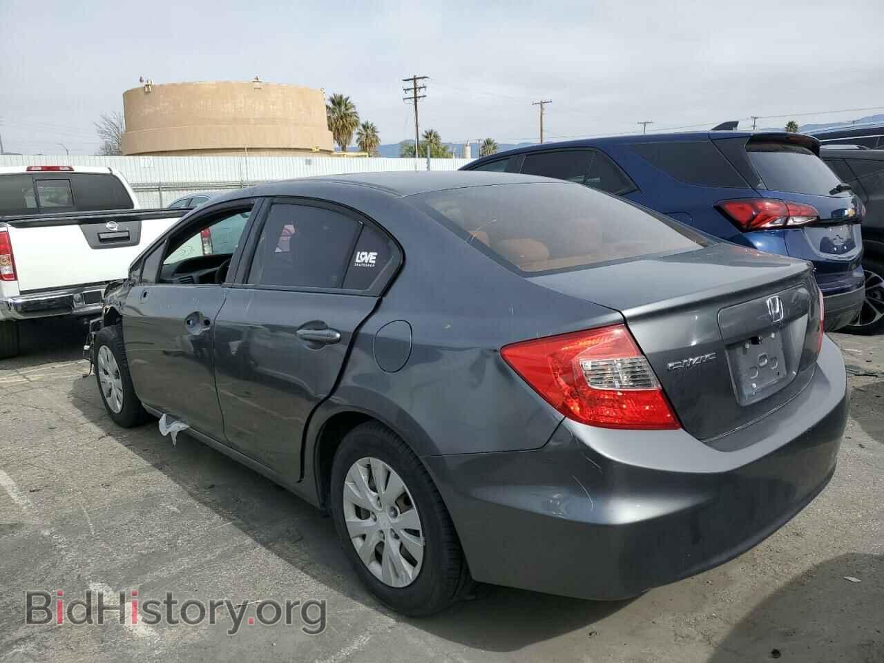 2012 HONDA CIVIC - VIN: 2HGFB2F55CH313193 - Фото 3