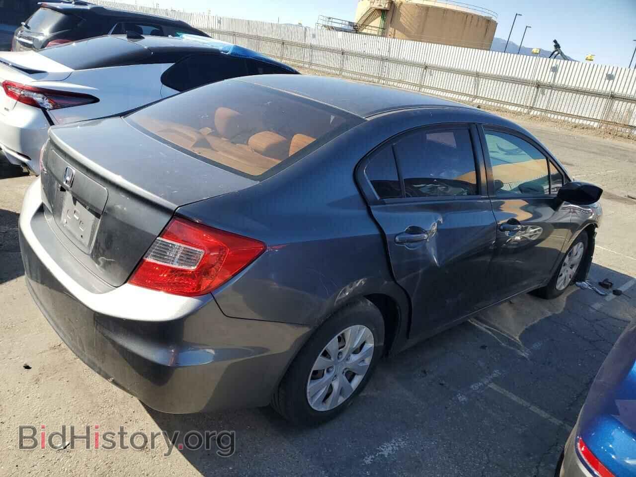 2012 HONDA CIVIC - VIN: 2HGFB2F55CH313193 - Фото 4