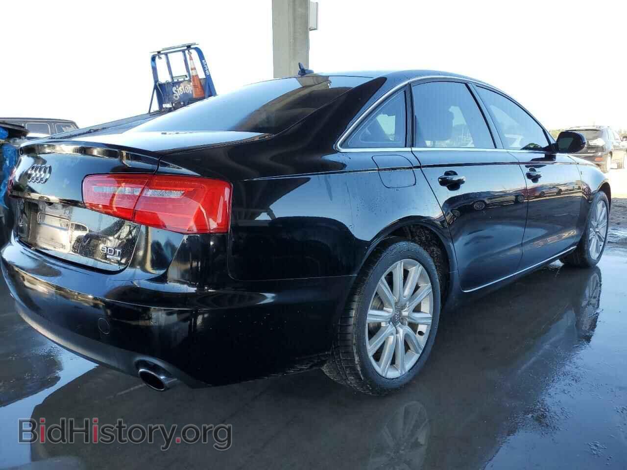 2013 AUDI A6 - VIN: WAUGGAFC4DN014877 - Фото 4