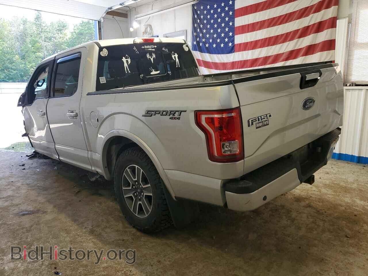 2016 FORD F150 - VIN: 1FTEW1EP0GFB89627 - Фото 2