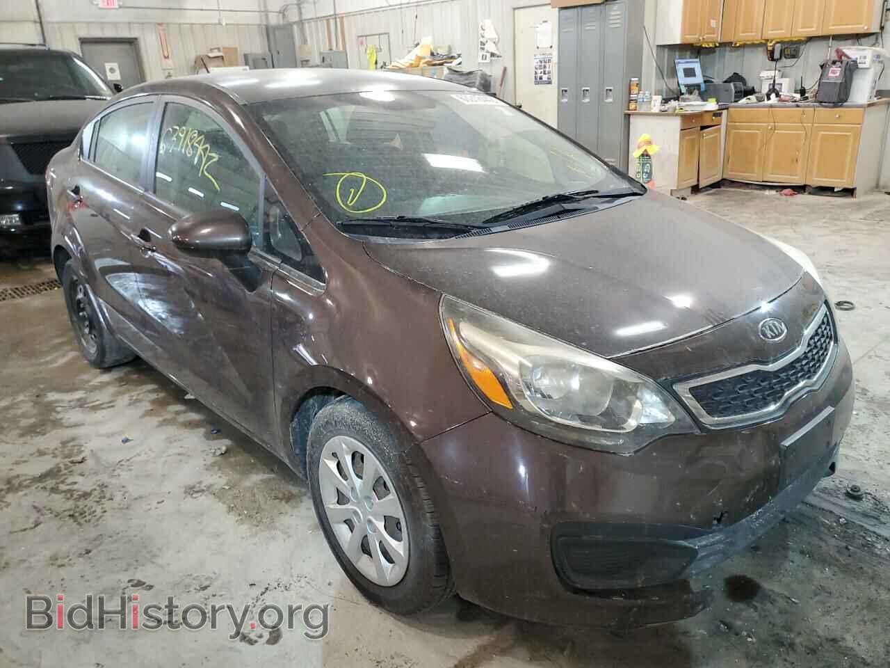 Фотография KNADN4A31C6054019 - KIA RIO 2012