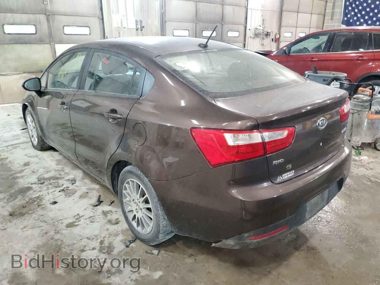 2012 KIA RIO - VIN: KNADN4A31C6054019 - Фото 3