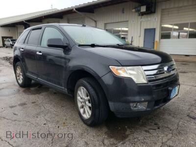 2007 Ford EDGE EDGE SEL P, black — VIN 2FMDK39C77BB57698, Copart