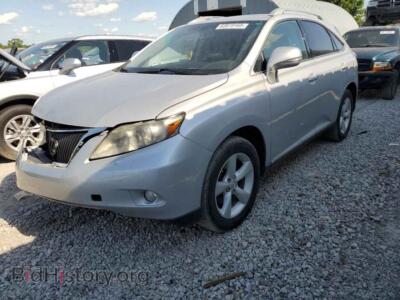 2010 Lexus RX350 350, серебристый — VIN 2T2BK1BA6AC065503, Copart
