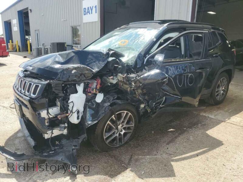 2020 Jeep COMPASS Latitude (VIN 3C4NJCBB1LT158714) — фото 1 из 13, Copart, повреждение: по всему кузову