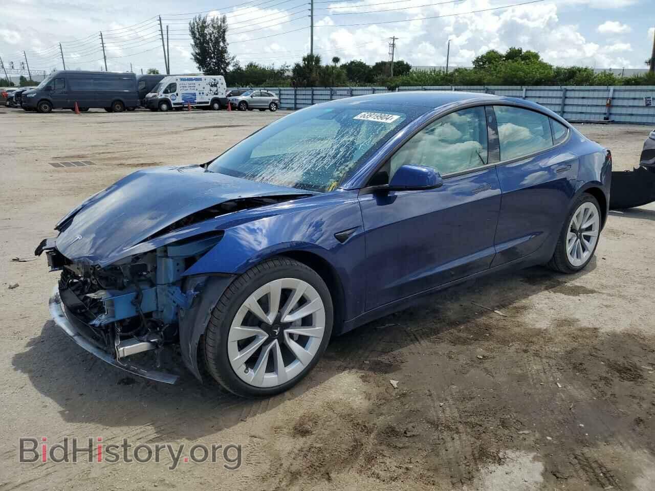 Photo 5YJ3E1EA0MF853849 - TESLA MODEL 3 2021