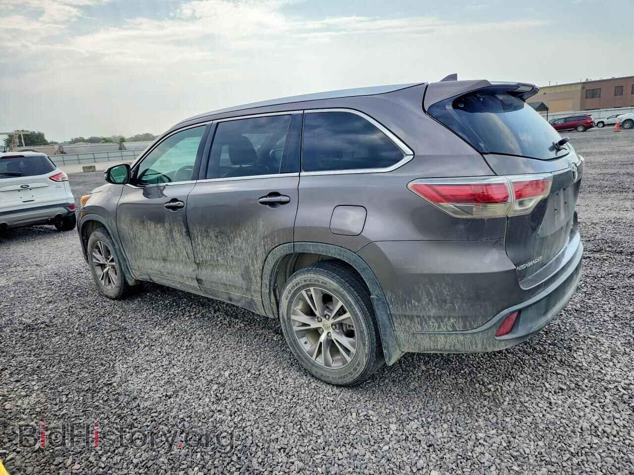 2014 TOYOTA HIGHLANDER - VIN: 5TDJKRFHXES019126 - Фото 2