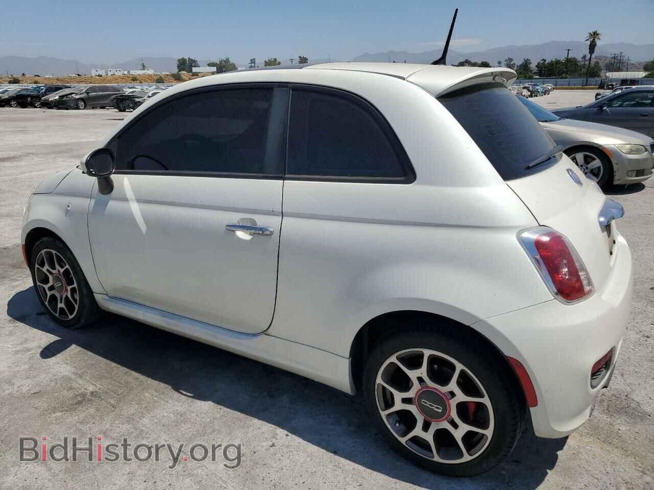 2012 FIAT 500 - VIN: 3C3CFFBR1CT113851 - Фото 2