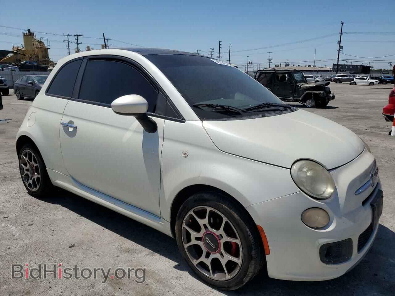 2012 FIAT 500 - VIN: 3C3CFFBR1CT113851 - Фото 4