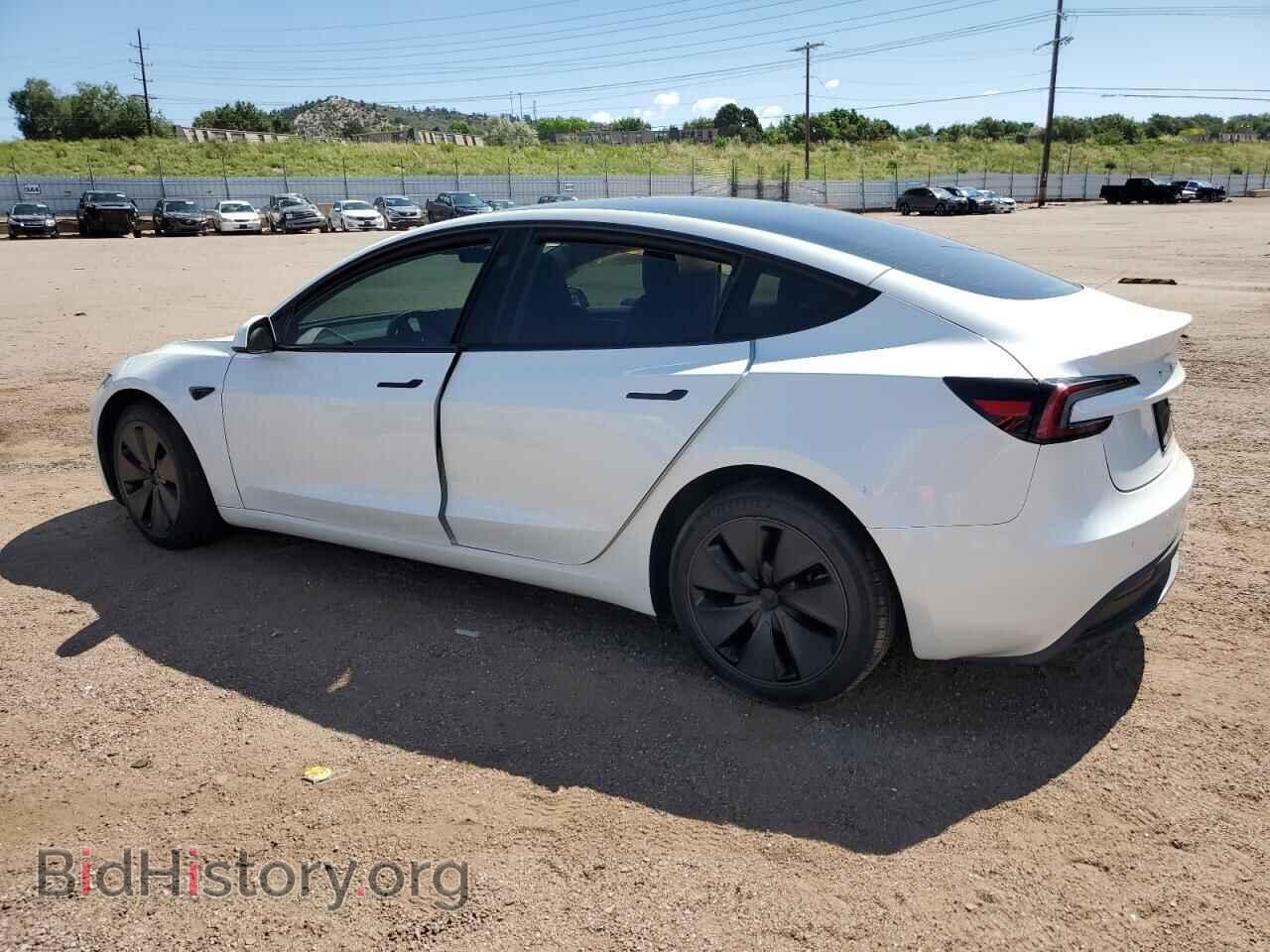 2024 TESLA MODEL 3 - VIN: 5YJ3E1EB4RF817680 - Photo 2