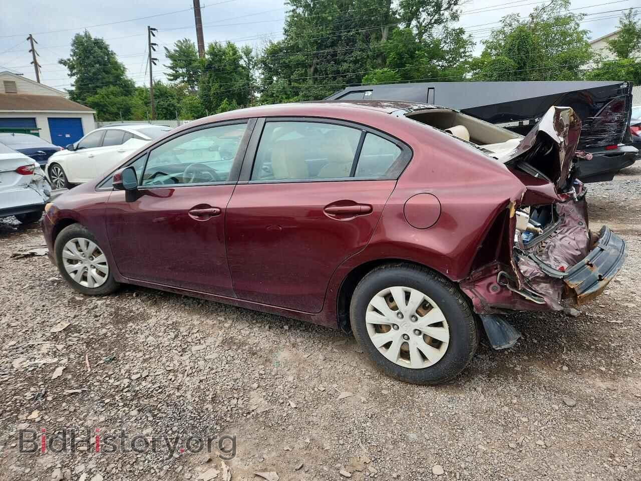 2012 HONDA CIVIC - VIN: 19XFB2F52CE342726 - Фото 2