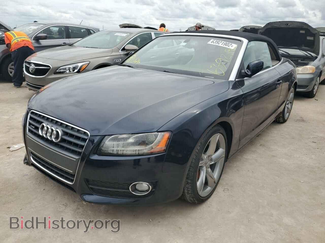 2011 AUDI A5 - VIN: WAUVFAFH7BN001334 - Фото 2
