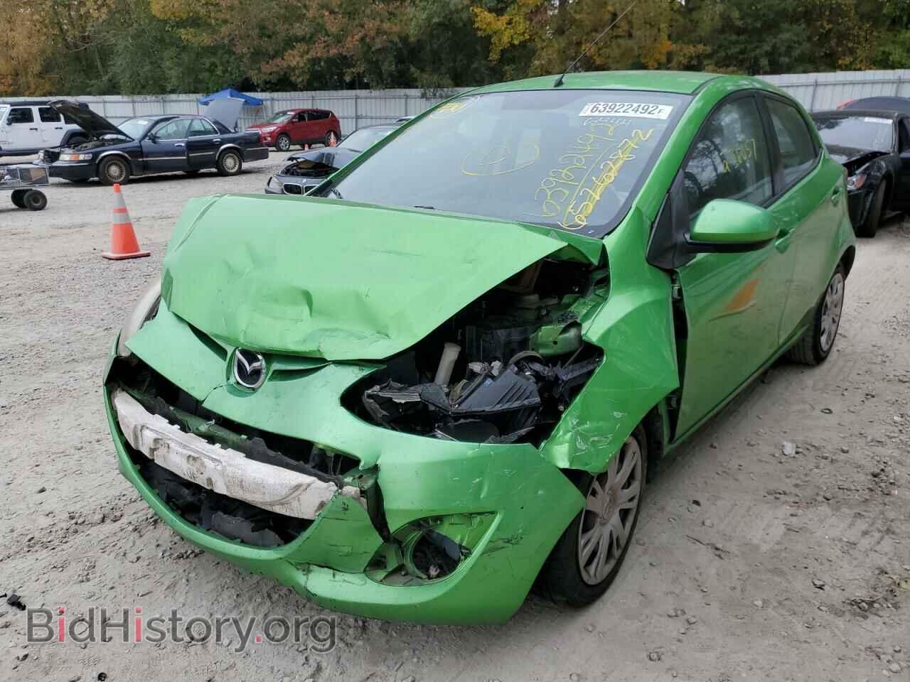 2011 MAZDA 2 - VIN: JM1DE1HY9B0126444 - Photo 2