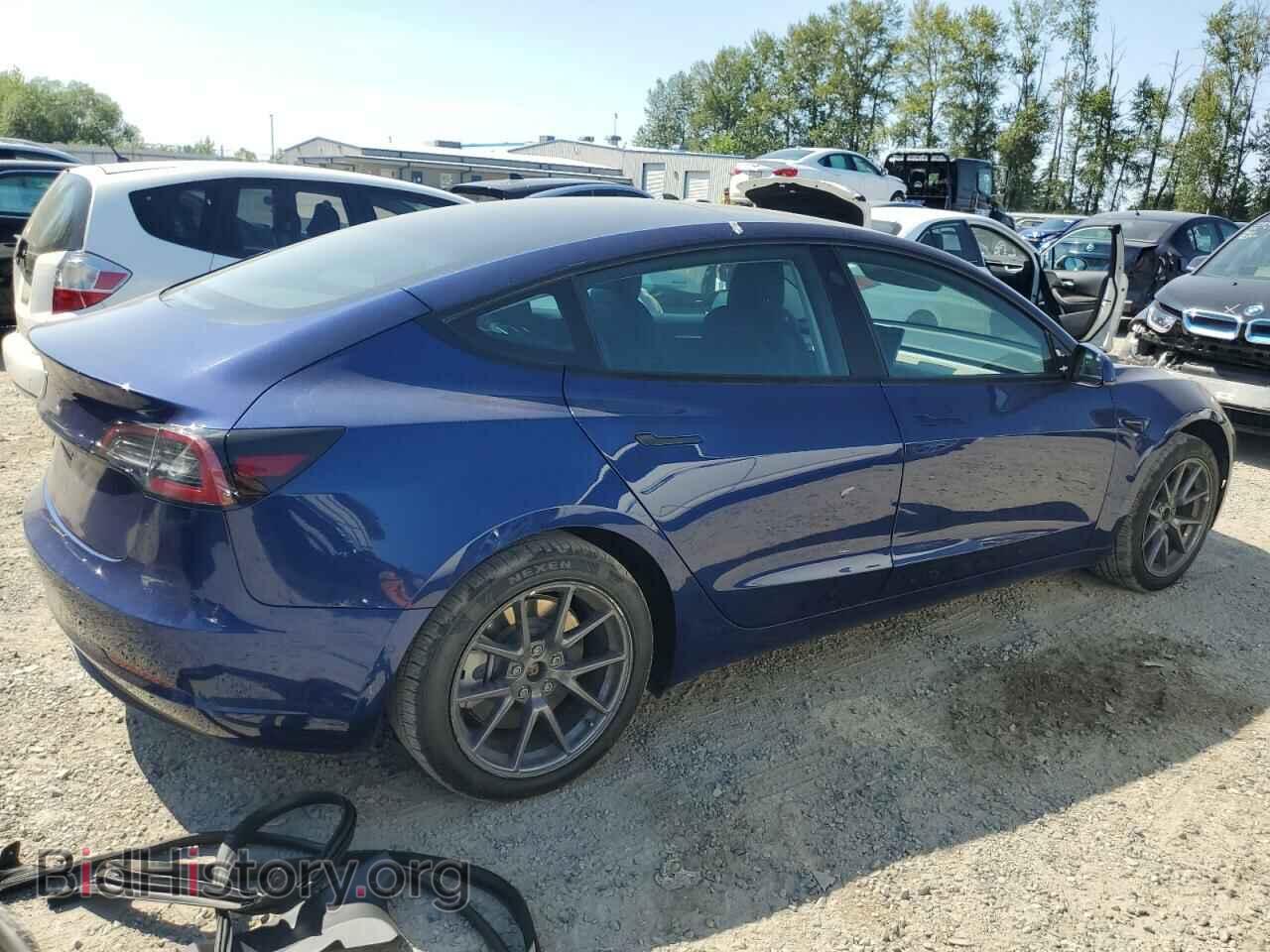 2022 TESLA MODEL 3 - VIN: 5YJ3E1EA0NF289668 - Photo 3