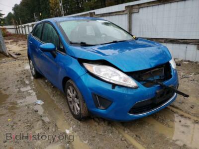 2012 Ford FIESTA, синий — VIN 3FADP4BJ9CM152330, Copart