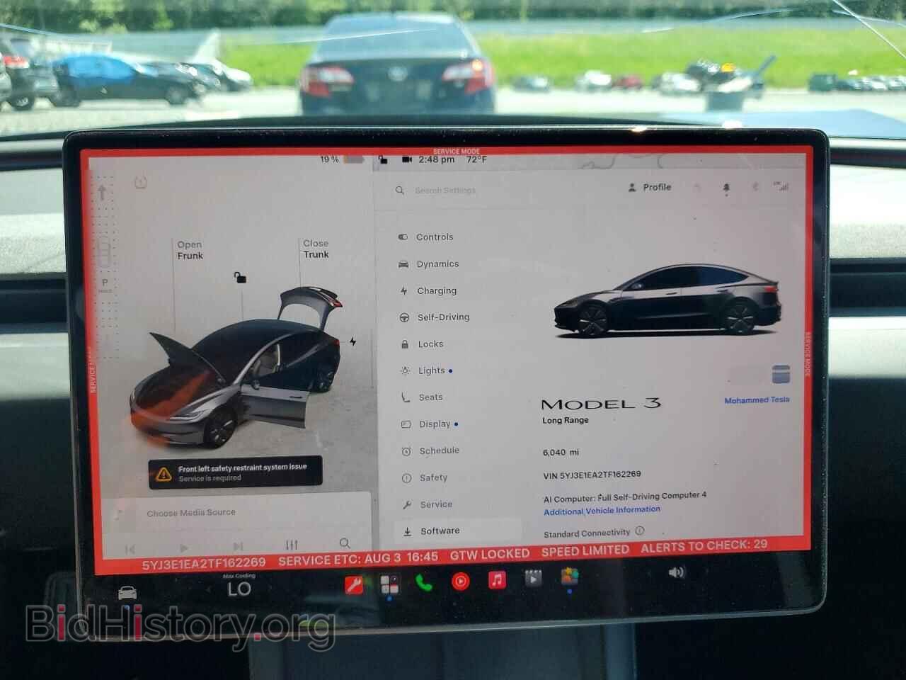 2026 TESLA MODEL 3 - VIN: 5YJ3E1EA2TF162269 - Photo 9