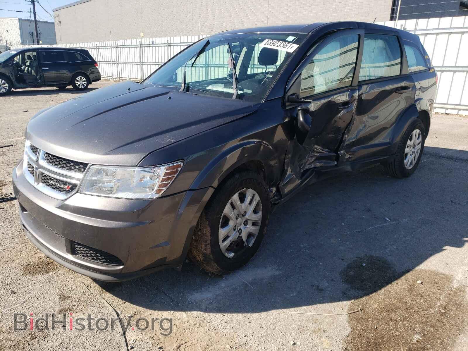 2015 DODGE JOURNEY - VIN: 3C4PDCABXFT618216 - Фото 2