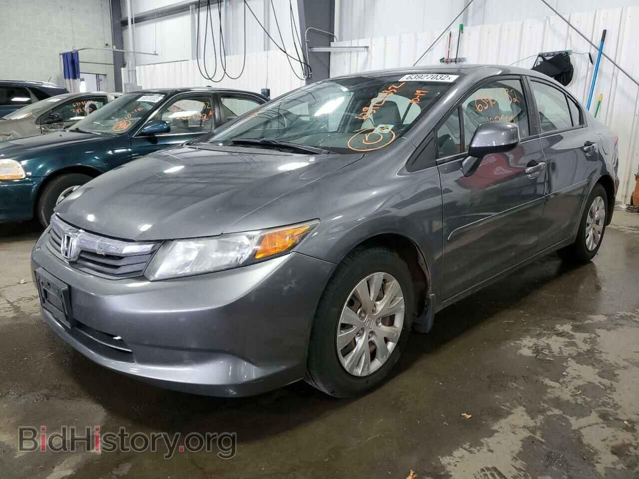 2012 HONDA CIVIC - VIN: 19XFB2F52CE036660 - Фото 2