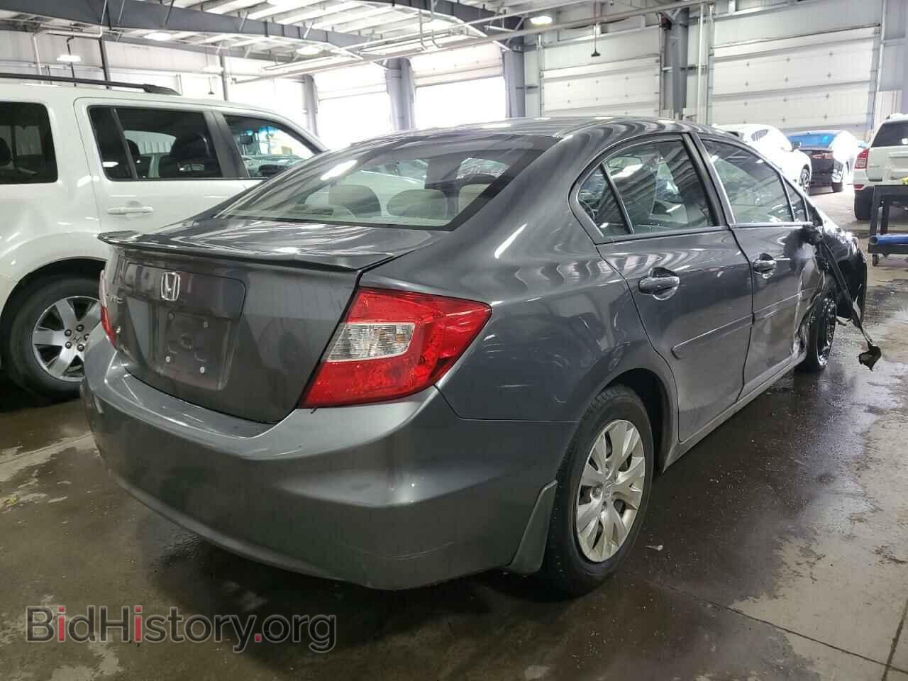 2012 HONDA CIVIC - VIN: 19XFB2F52CE036660 - Фото 4