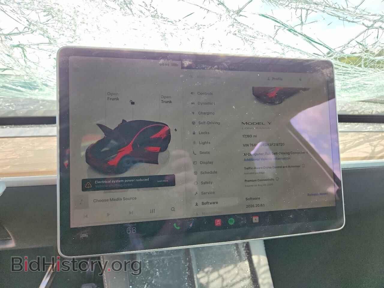 2025 TESLA MODEL Y - VIN: 7SAYGDEDXSF318720 - Photo 9