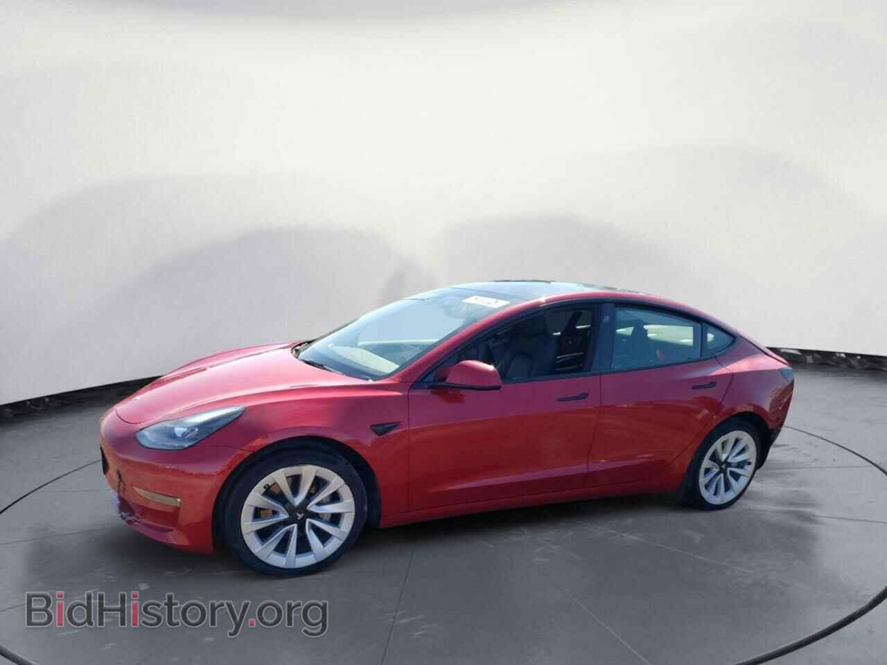 Фотография 5YJ3E1EB9NF145366 - TESLA MODEL 3 2022