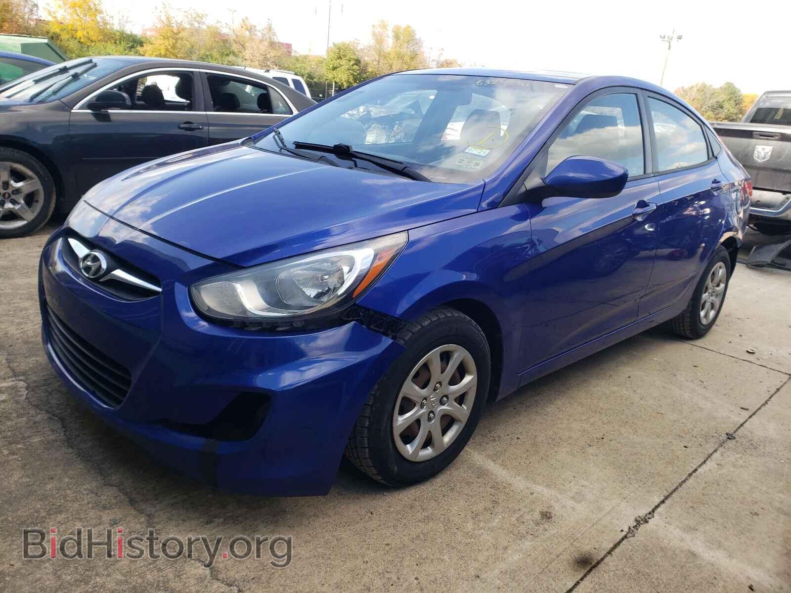 2013 HYUNDAI ACCENT - VIN: KMHCT4AE1DU387948 - Фото 2