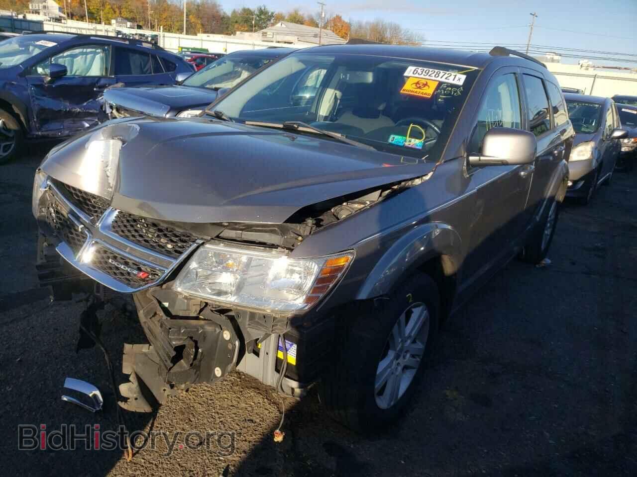 2012 DODGE JOURNEY - VIN: 3C4PDCBB8CT323447 - Фото 2