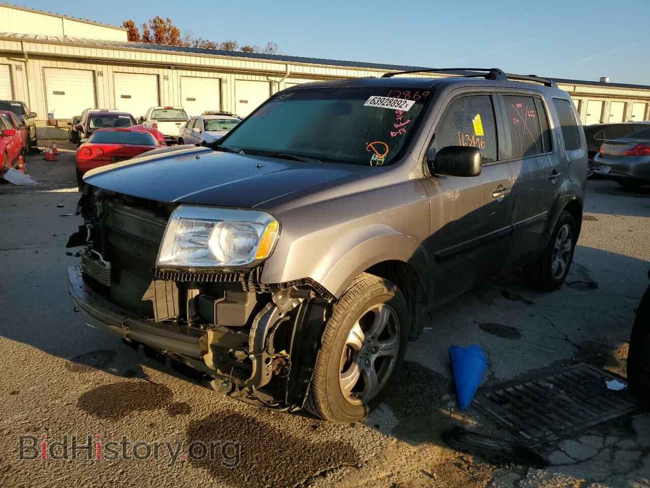 2014 HONDA PILOT - VIN: 5FNYF4H50EB015907 - Фото 2