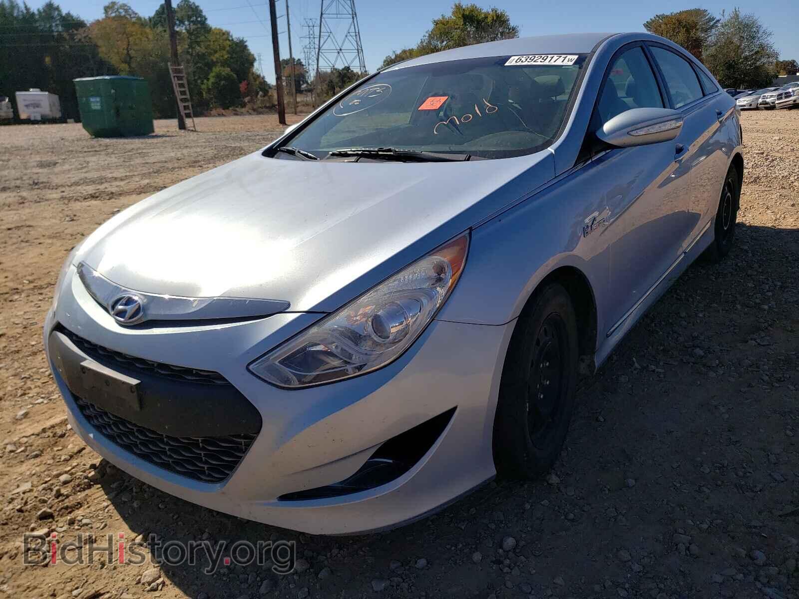 2013 HYUNDAI SONATA - VIN: KMHEC4A49DA086703 - Фото 2