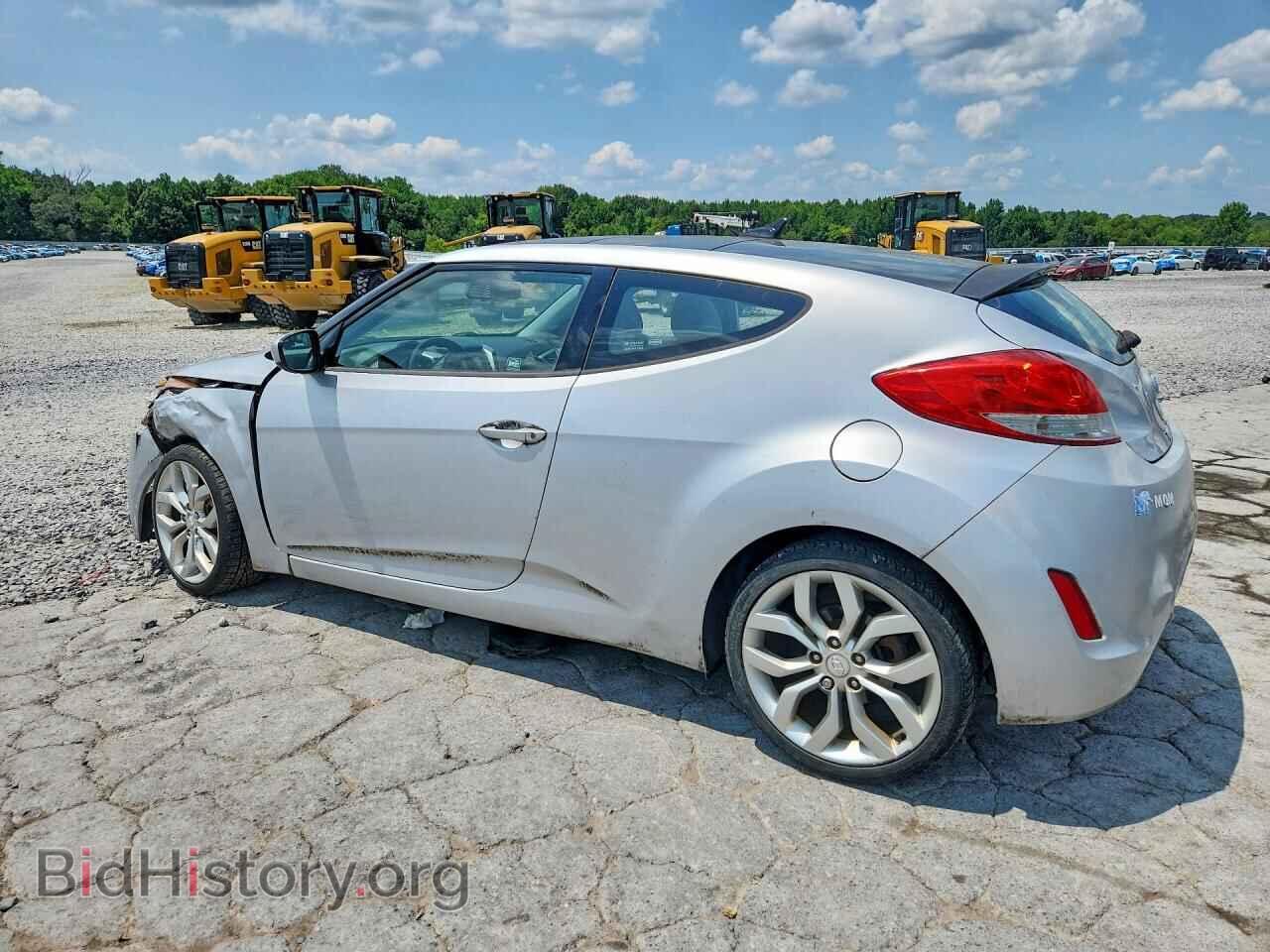 2012 HYUNDAI VELOSTER - VIN: KMHTC6AD7CU029075 - Фото 2