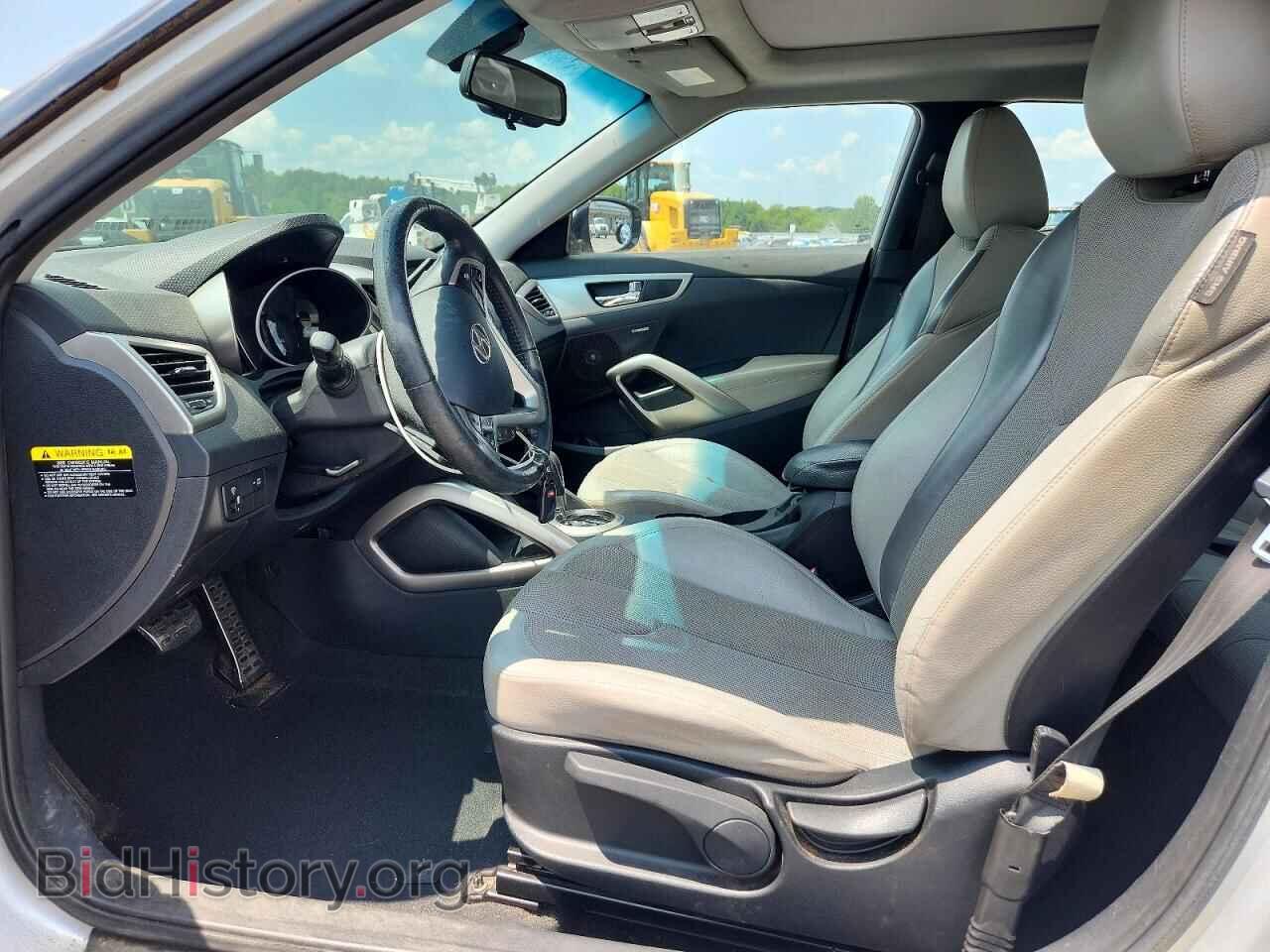 2012 HYUNDAI VELOSTER - VIN: KMHTC6AD7CU029075 - Фото 7