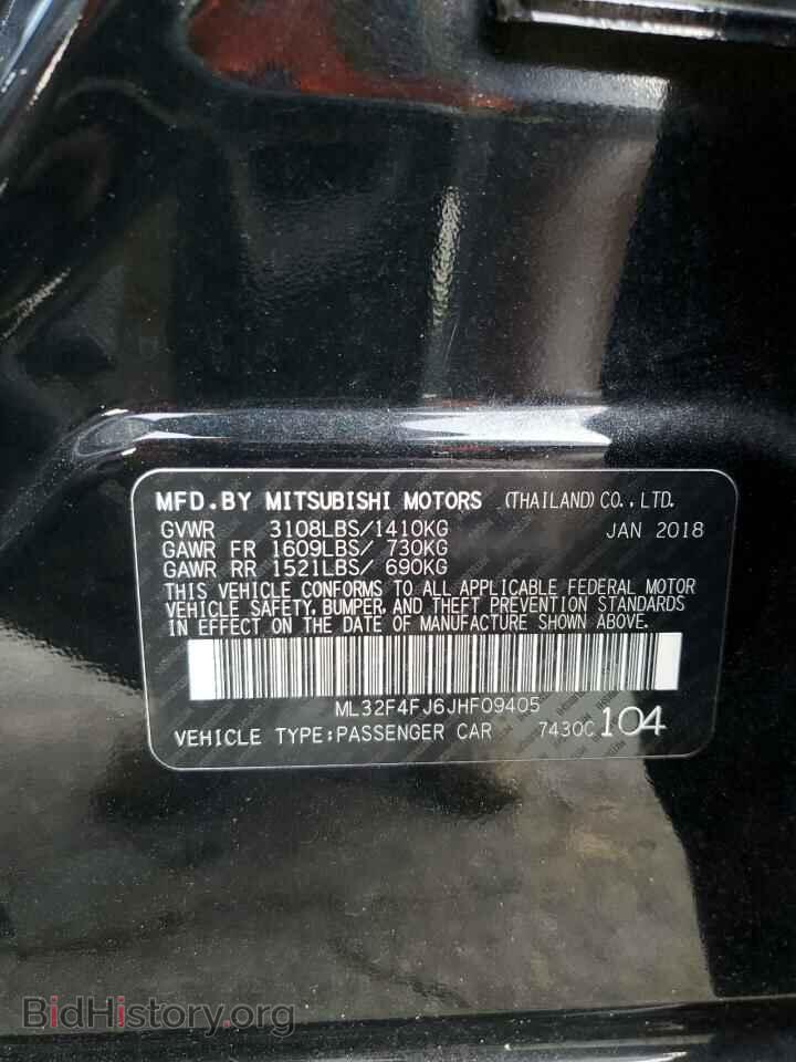 2018 MITSUBISHI MIRAGE - VIN: ML32F4FJ6JHF09405 - Фото 12