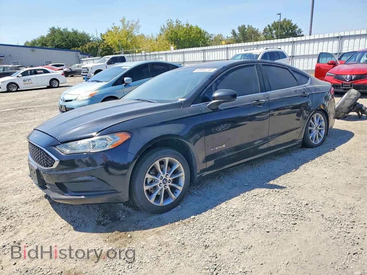 Фотография 3FA6P0LU0HR358401 - FORD FUSION 2017
