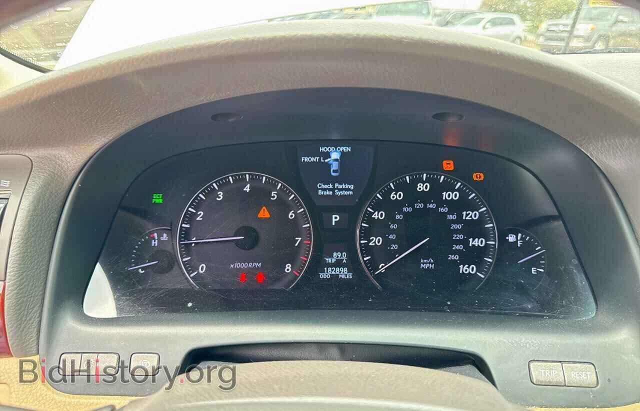 2009 LEXUS LS460 - VIN: JTHBL46F595087928 - Фото 8